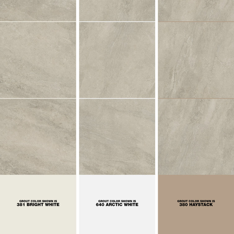 Trovata II 21" x 21" Matte Porcelain Stone Look Tile