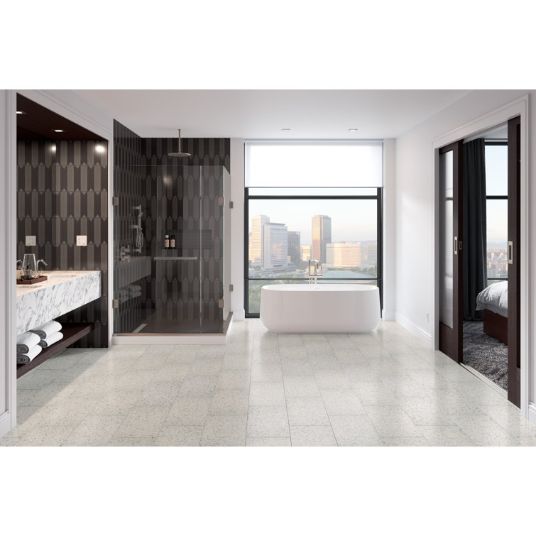 Black Matte Porcelain Mosaic Bathroom Tile with Water Protection