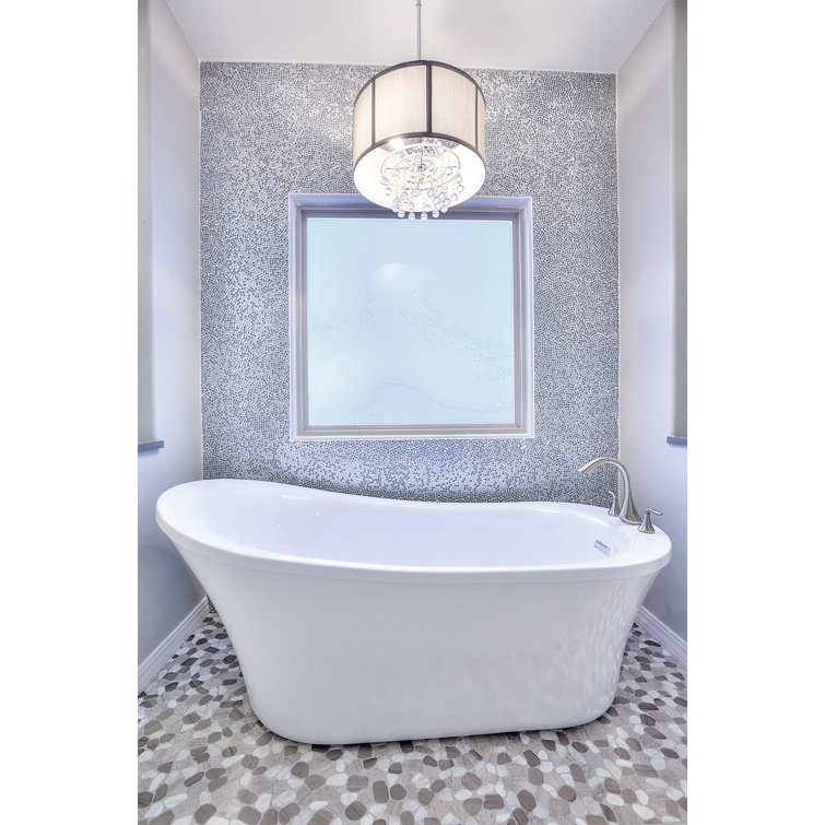 Winter Pebble Stone Mosaic Tile for Indoor and Outdoor