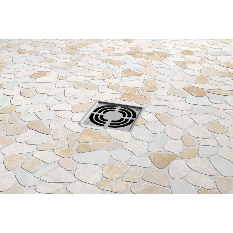 Summer Pebble Stone 12x12 Natural Mosaic Tile