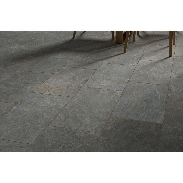 Milestone Gray 12" x 24" Glazed Porcelain Tile
