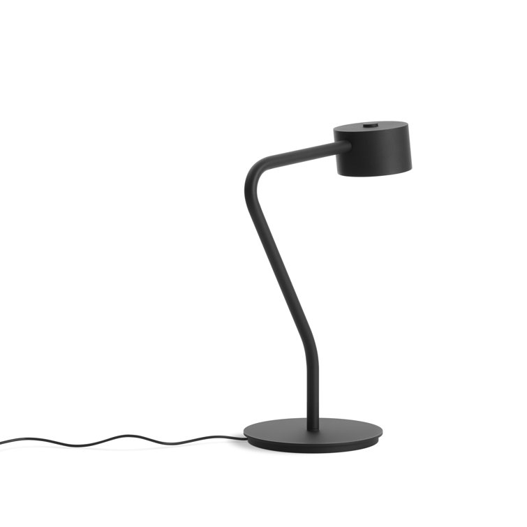 Black Adjustable Metal Touch Table Lamp