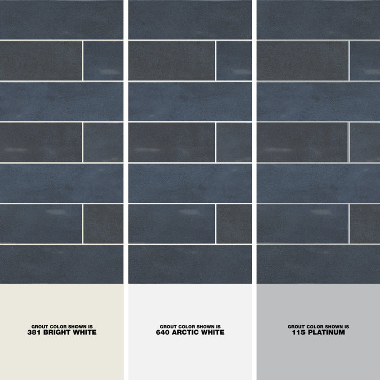 Azul Glossy Blue Porcelain Wall Tile 3 in. x 8 in.