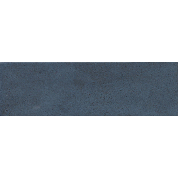 Azul Glossy Blue Porcelain Wall Tile 3 in. x 8 in.