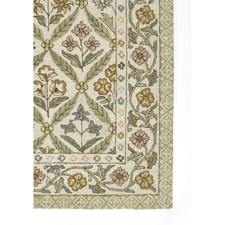 Cotswold Multicolor Wool and Viscose 9' x 12' Handmade Tufted Rug