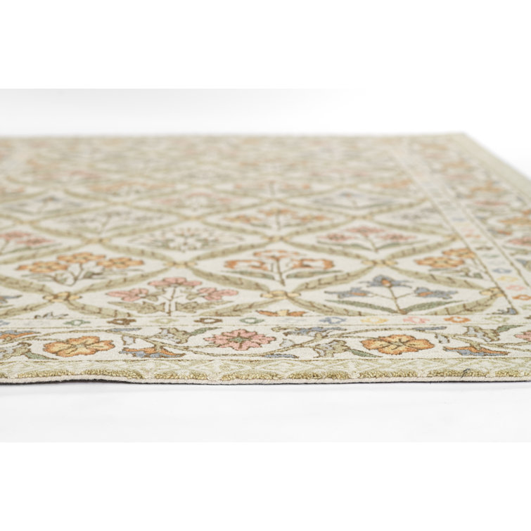 Cotswold Multicolor Wool and Viscose 9' x 12' Handmade Tufted Rug