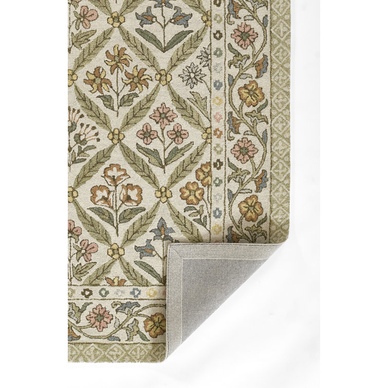 Cotswold Multicolor Wool and Viscose 9' x 12' Handmade Tufted Rug