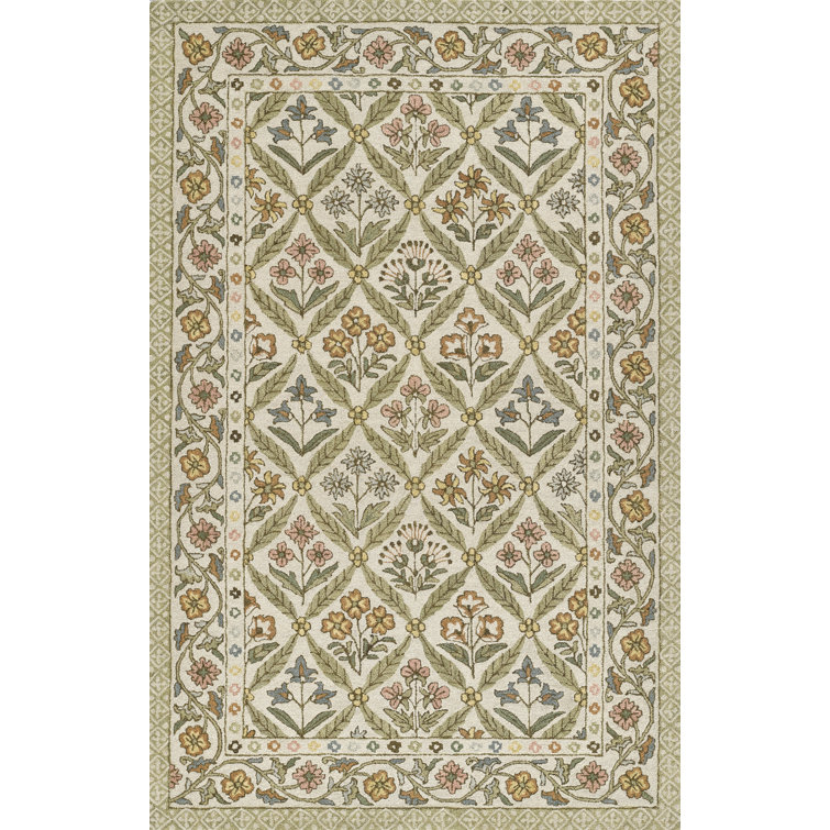 Cotswold Multicolor Wool and Viscose 9' x 12' Handmade Tufted Rug
