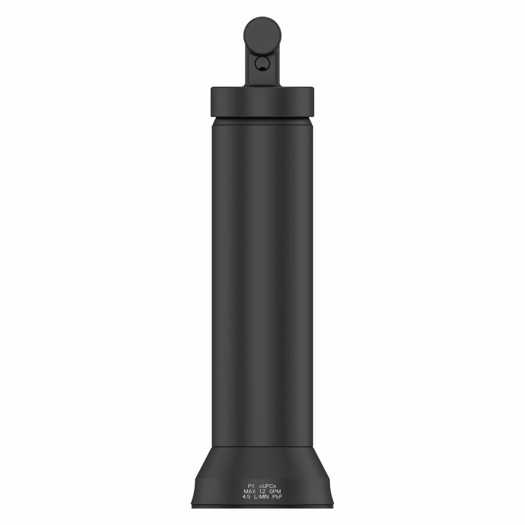 Capistrano Matte Black Single Handle Bathroom Faucet