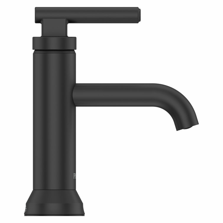 Capistrano Matte Black Single Handle Bathroom Faucet