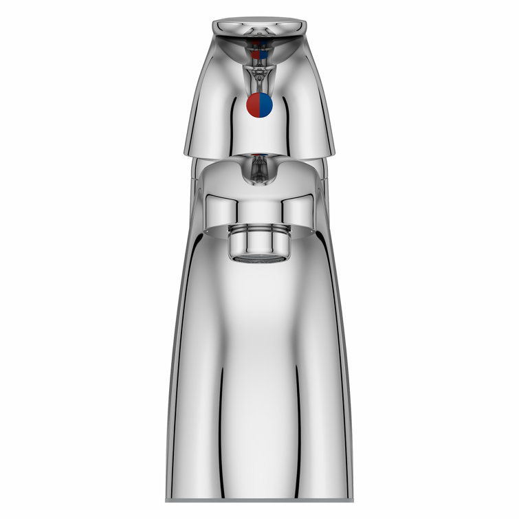 Polished Chrome High Arc Single Handle Bathroom Faucet