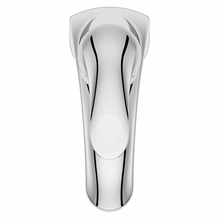 Polished Chrome High Arc Single Handle Bathroom Faucet