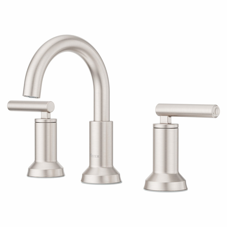 Capistrano Brushed Nickel 2-Handle Widespread Bathroom Faucet