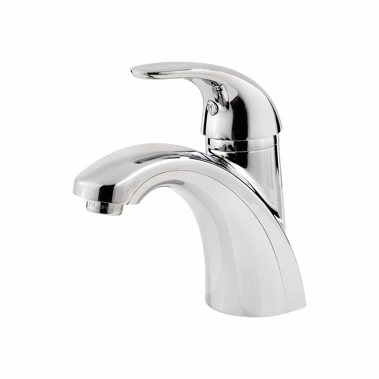 Polished Chrome High Arc Single Handle Bathroom Faucet