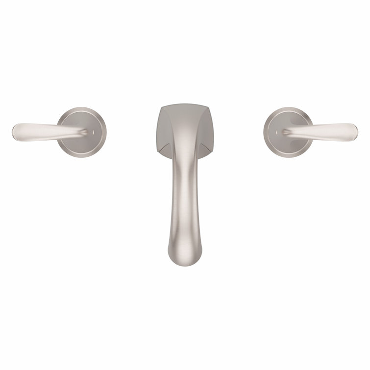 Willa Spot Defense Brushed Nickel Widespread Bathroom Faucet
