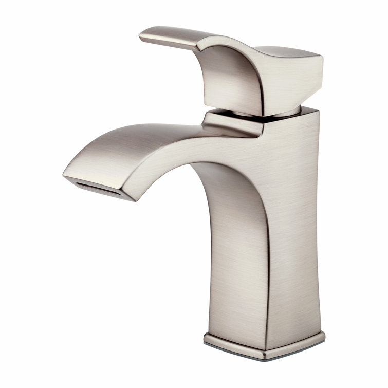 Venturi Spot Defense Brushed Nickel Single Hole Bathroom Faucet