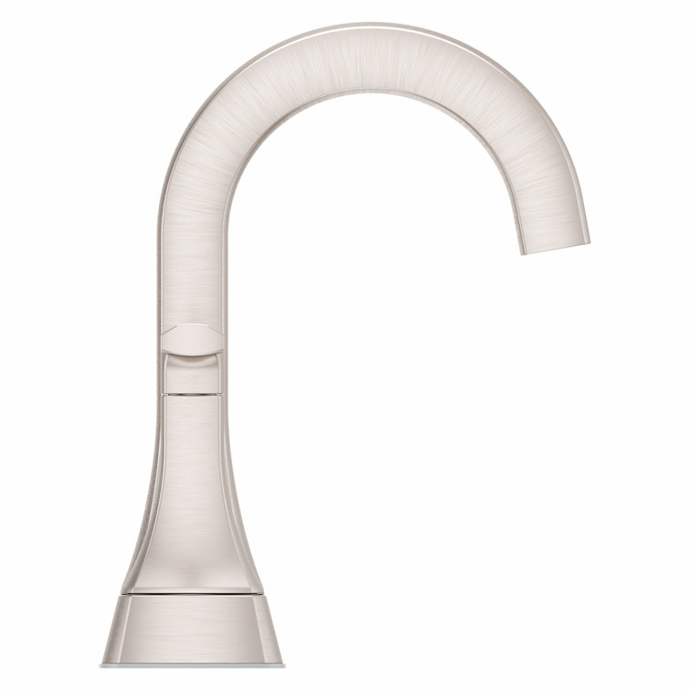 Vaneri Brushed Nickel 2-Handle Centerset Bathroom Faucet