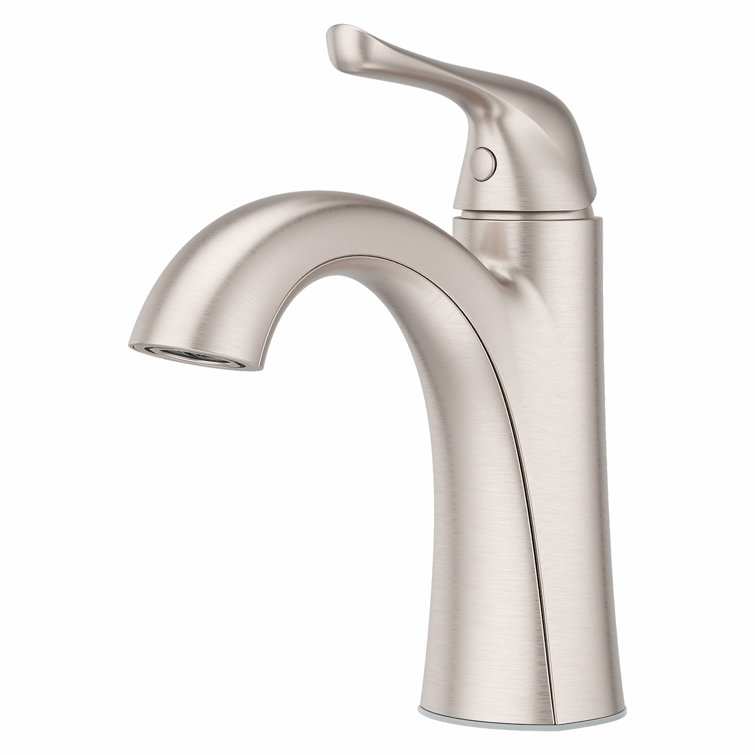 Willa Brushed Nickel Single Handle Bathroom Faucet
