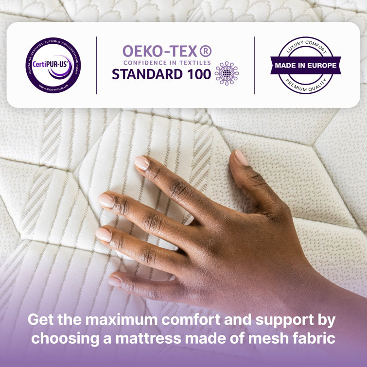Queen 10'' Cooling Gel Memory Foam Hybrid Mattress