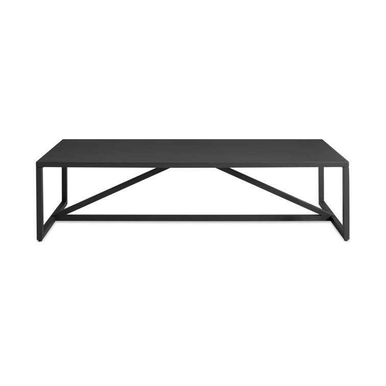 Strut 20'' Carbon Metal Outdoor Coffee Table