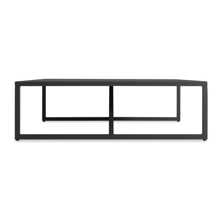 Strut 20'' Carbon Metal Outdoor Coffee Table