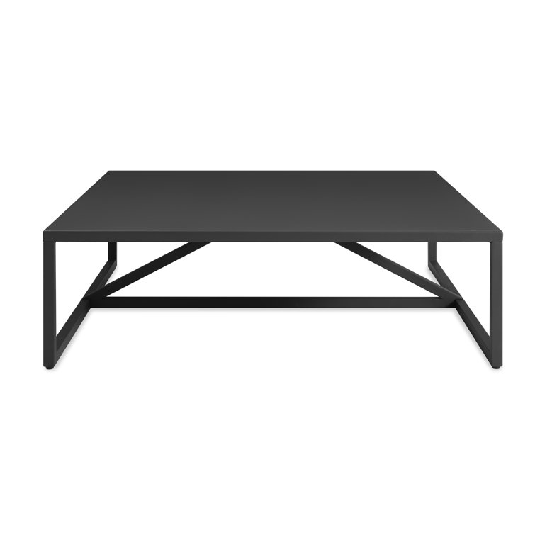 Strut 20'' Carbon Metal Outdoor Coffee Table