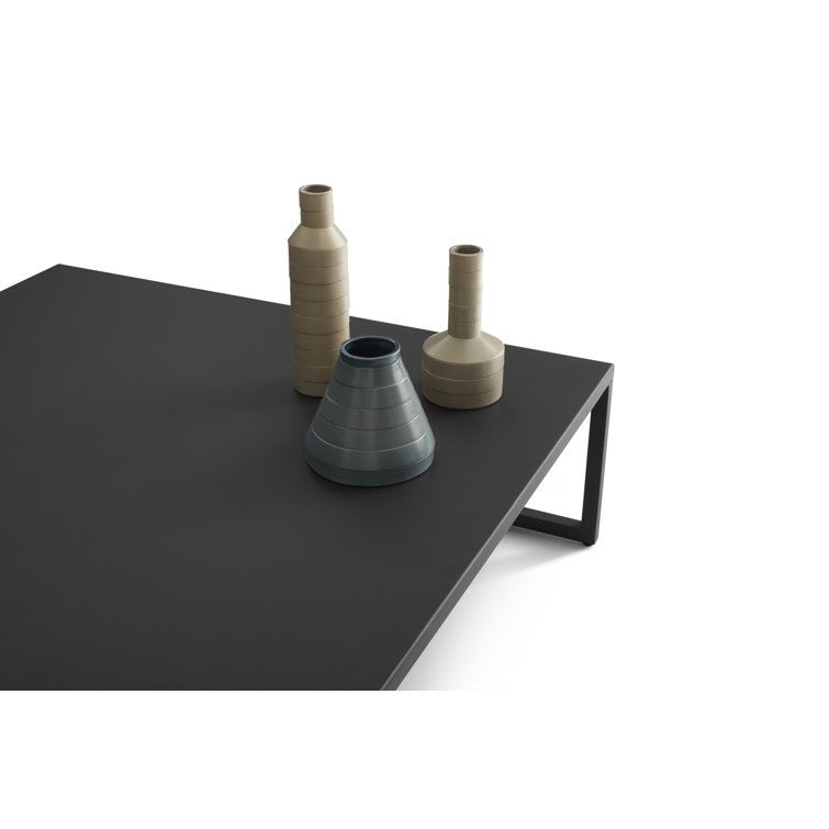 Strut 20'' Carbon Metal Outdoor Coffee Table