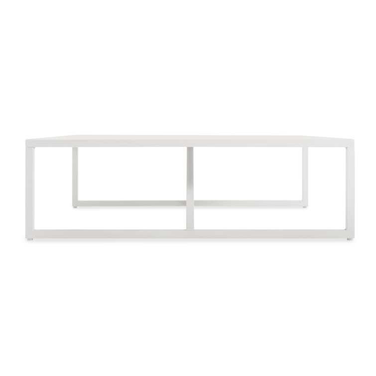 Strut 20'' Carbon Metal Outdoor Coffee Table