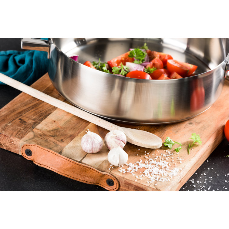 Stainless Steel Non-Stick Saute Pan with Ceramic Coating