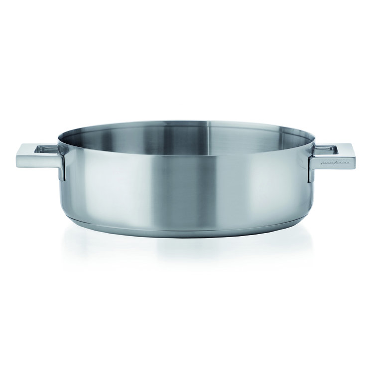 Stainless Steel Non-Stick Saute Pan with Ceramic Coating