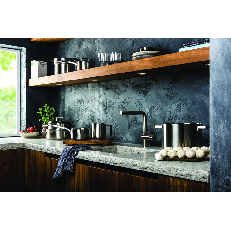 Stainless Steel Non-Stick Saute Pan with Ceramic Coating