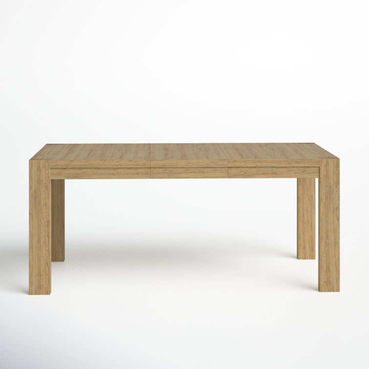 Pale Oak Extendable Counter Height Dining Table
