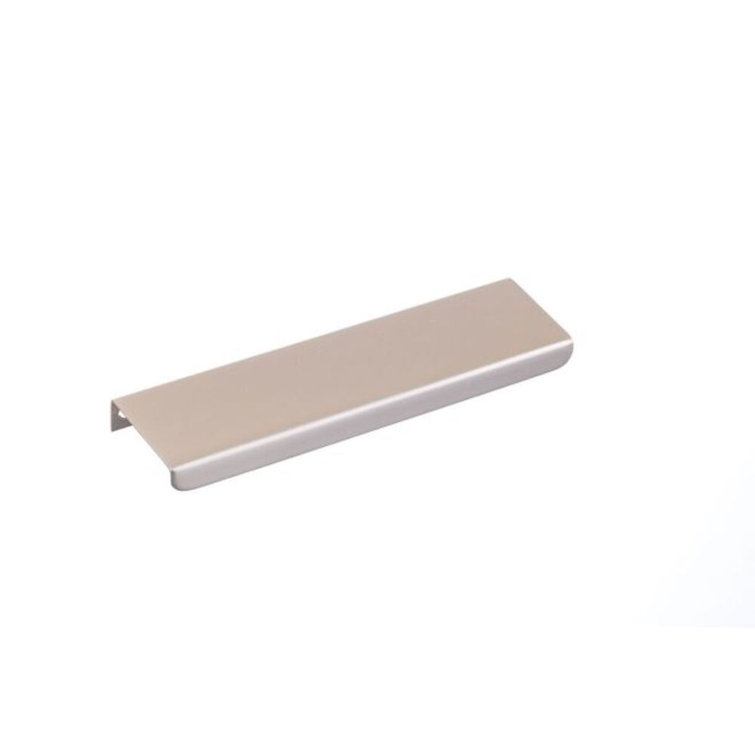 Matte Satin Nickel Hand Painted 10" Finger Pull