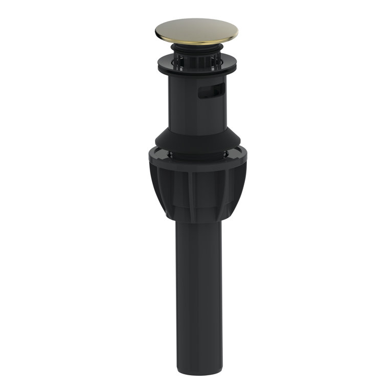 2'' W Push Style Bathroom Sink Drain