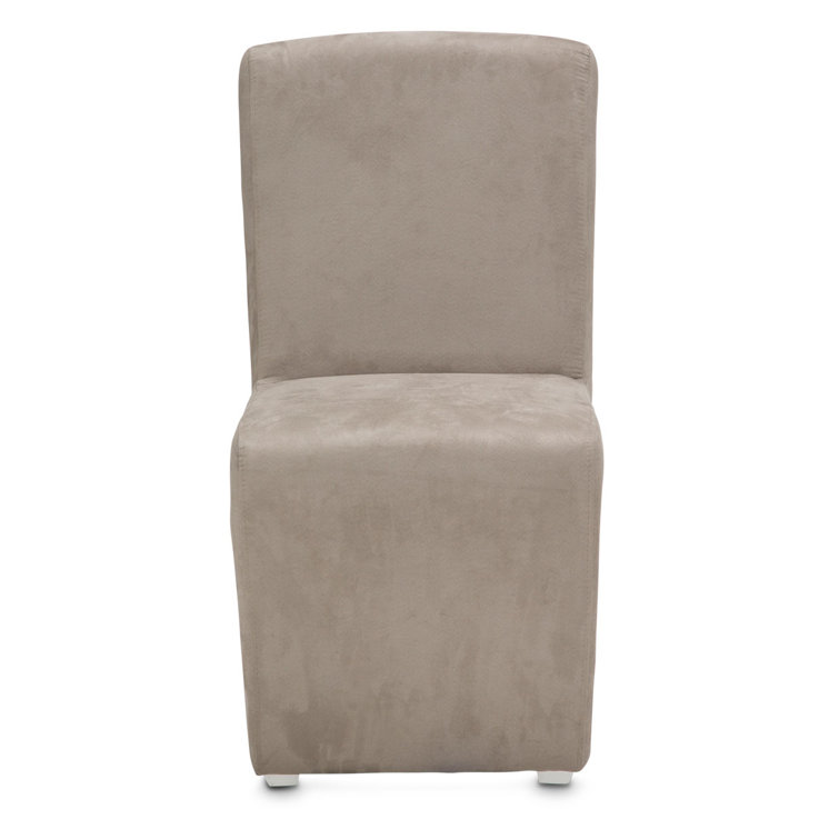 Menlo Station Light Oak Upholstered Parsons Side Chair