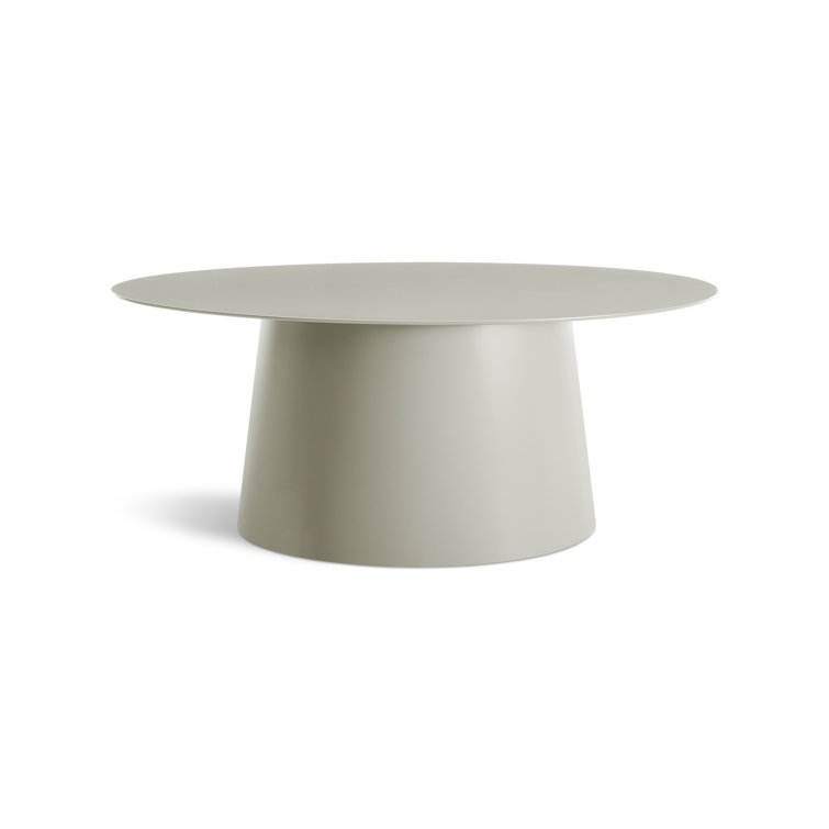 Putty Metal Outdoor Large Round Coffee Table