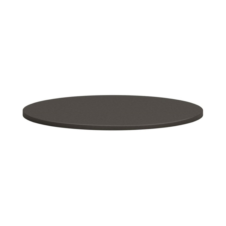 Slate Teak Laminate 42" Round Conference Table Base