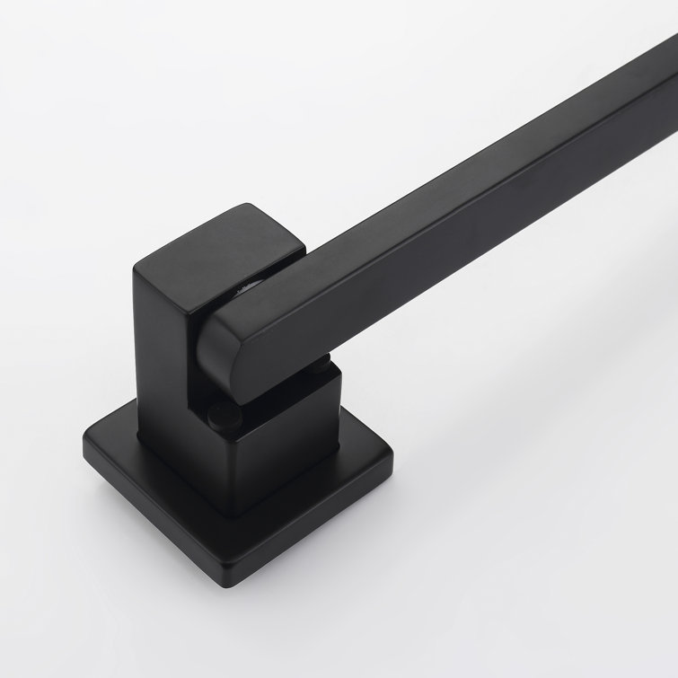 Matte Black Wall Mounted 4-Bar Towel Warmer
