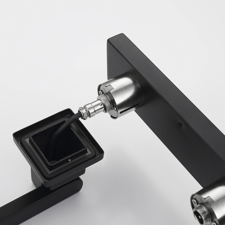 Matte Black Wall Mounted 4-Bar Towel Warmer