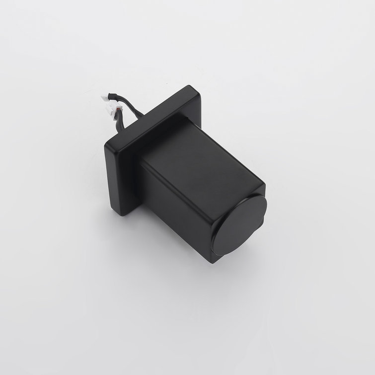 Matte Black Wall Mounted 4-Bar Towel Warmer
