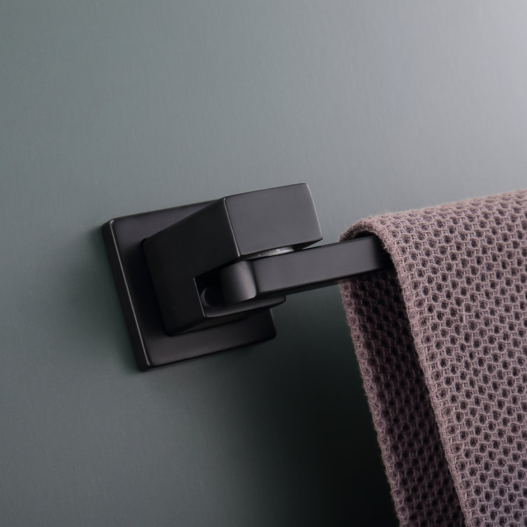 Matte Black Wall Mounted 4-Bar Towel Warmer