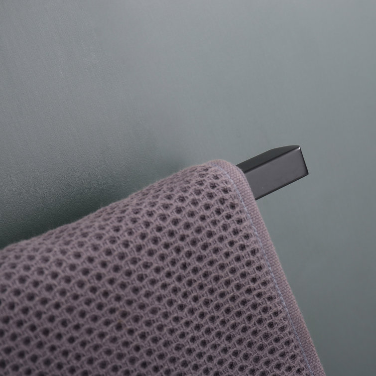 Matte Black Wall Mounted 4-Bar Towel Warmer