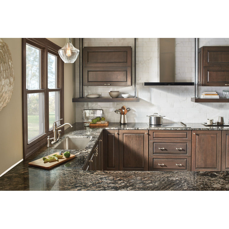 Weymouth Brushed Nickel Round Mushroom Knob