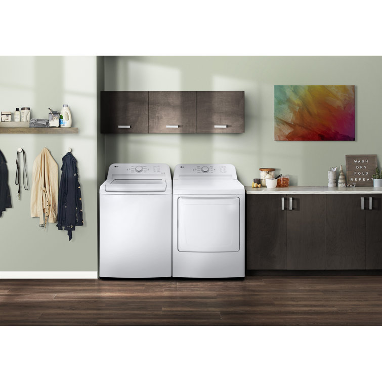 7.3 Cu. Ft. White Smart Electric Dryer with Moisture Sensing