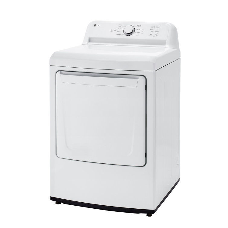7.3 Cu. Ft. White Smart Electric Dryer with Moisture Sensing