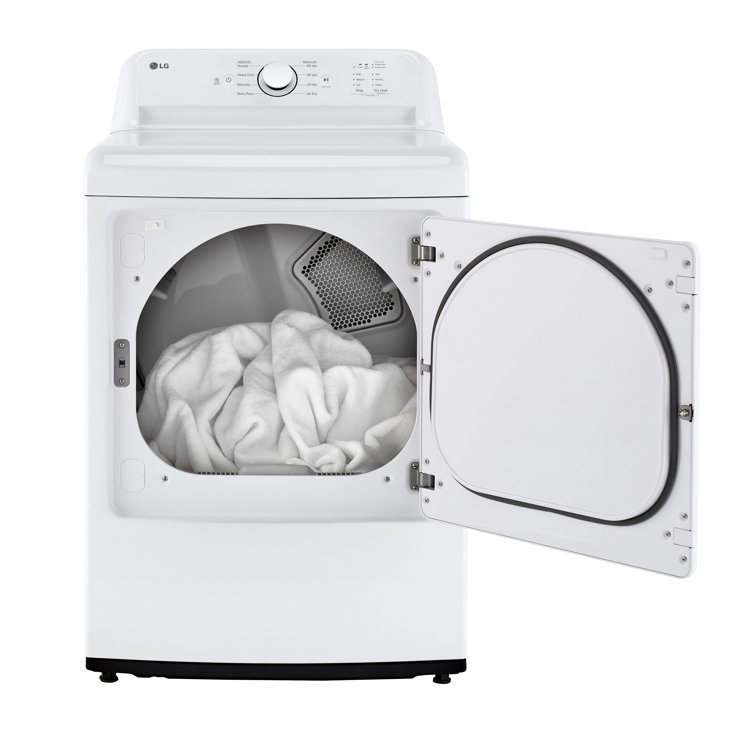 7.3 Cu. Ft. White Smart Electric Dryer with Moisture Sensing