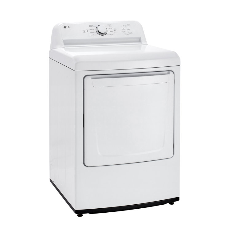 7.3 Cu. Ft. White Smart Electric Dryer with Moisture Sensing