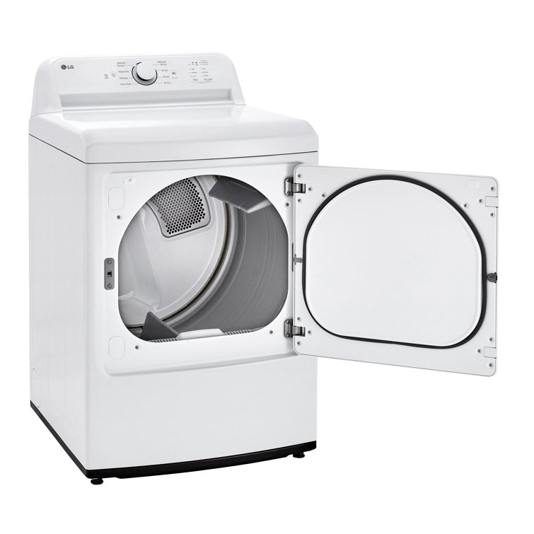 7.3 Cu. Ft. White Smart Electric Dryer with Moisture Sensing