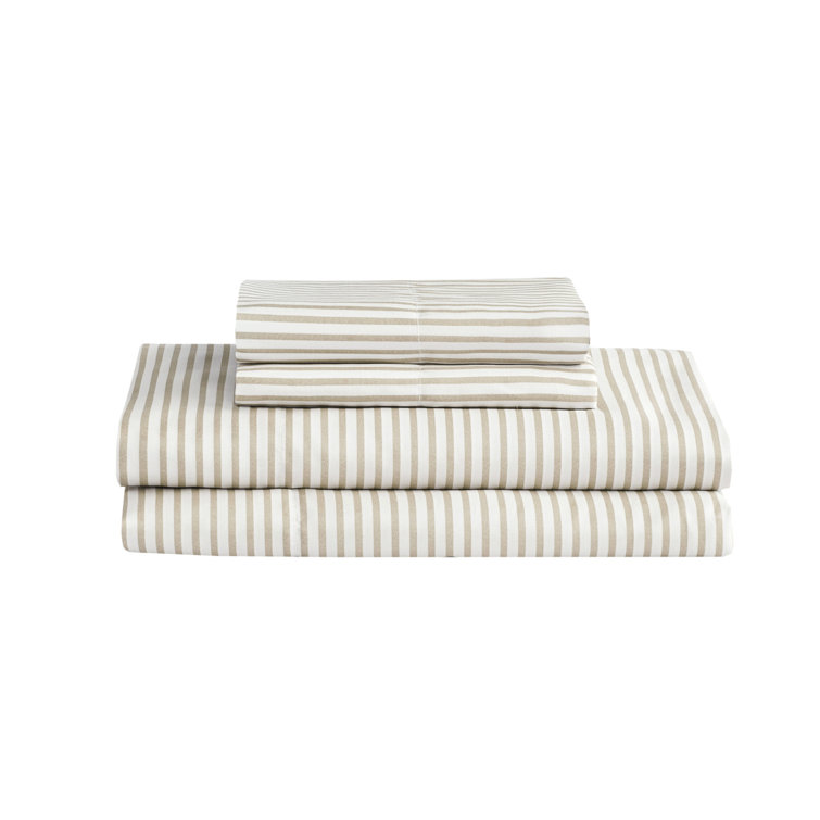 King Taupe and Grey Microfiber 7-Piece Bed in a Bag Set