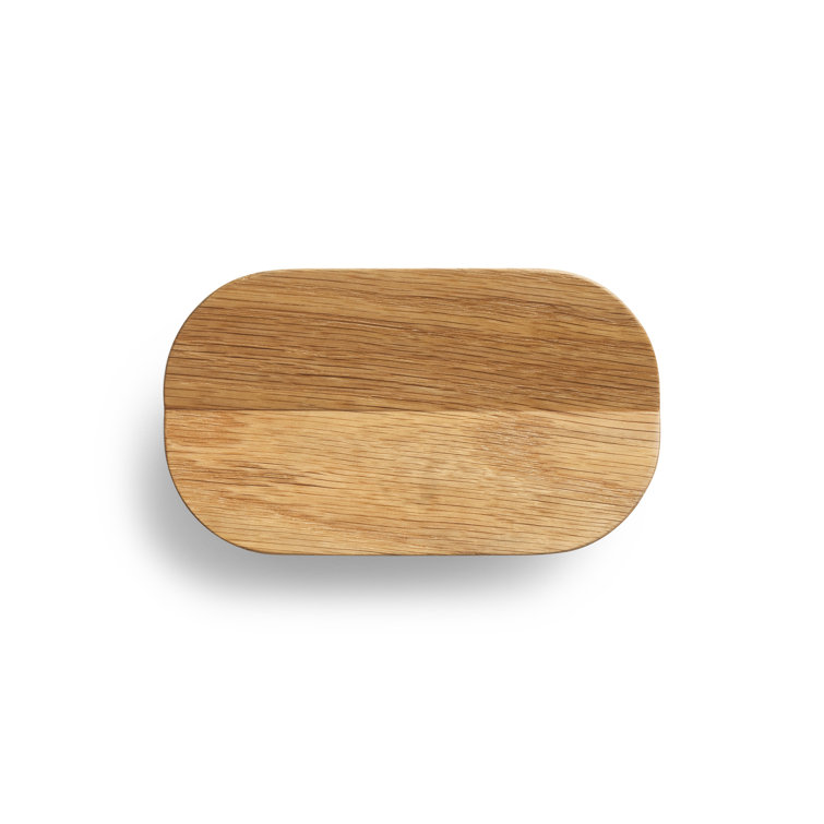 White Oak Round Wooden Wall Hook